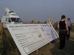 Wallasea Wetlands Creation Project Information Board